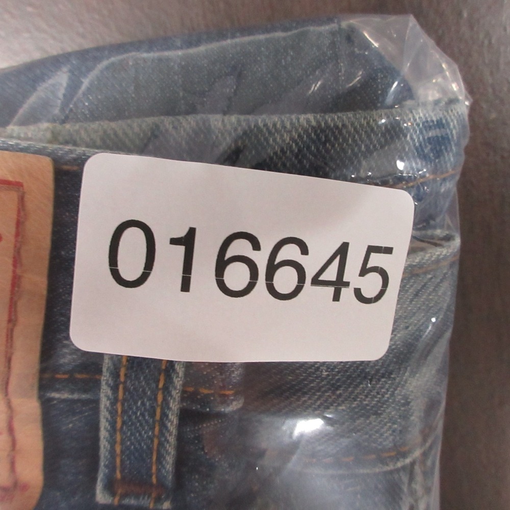 Levis Jeans Mens 40x32 Blue 569 Loose Straight Baggy Faded Workwear Denim Y2K - Picture 16 of 16